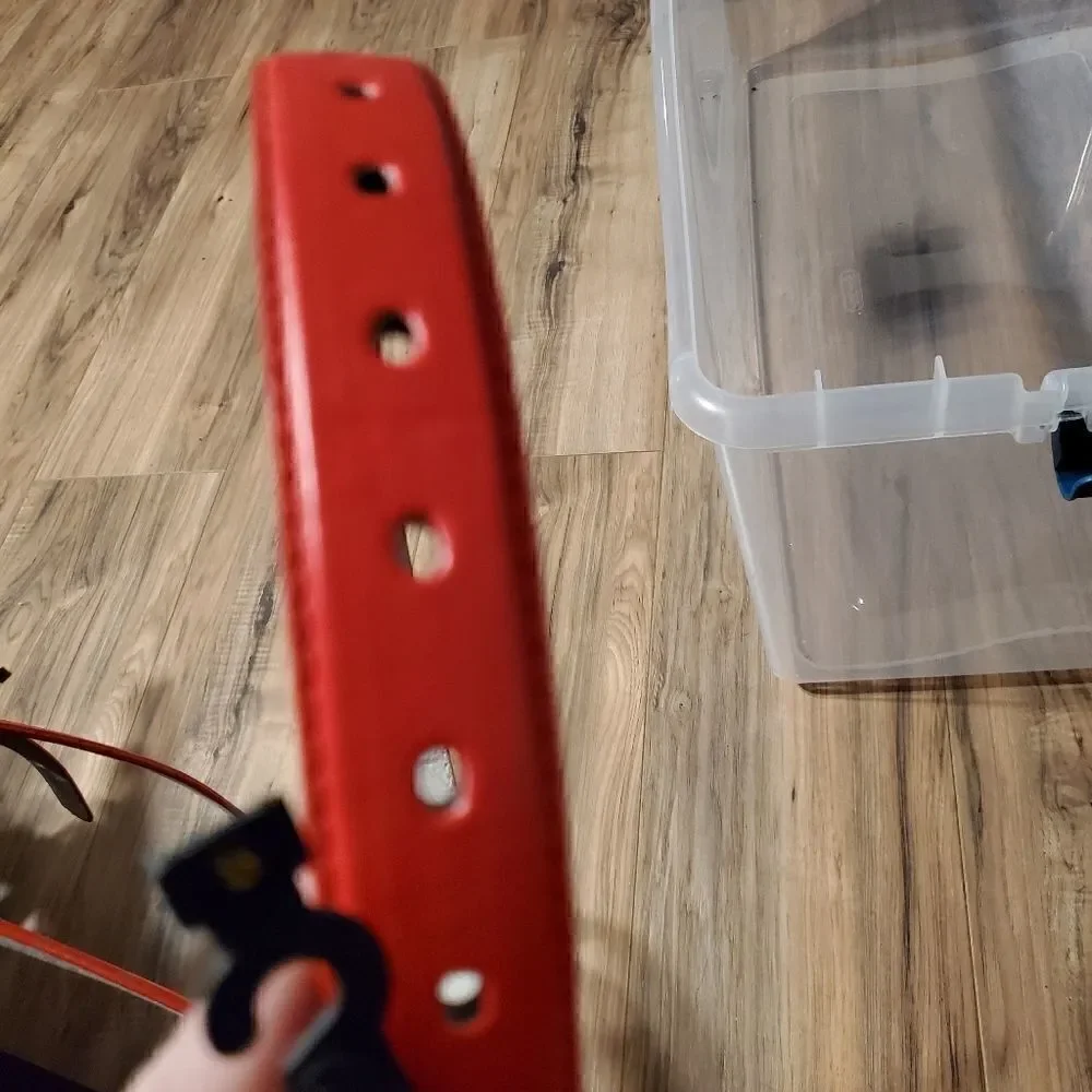 Red 1 inch belt